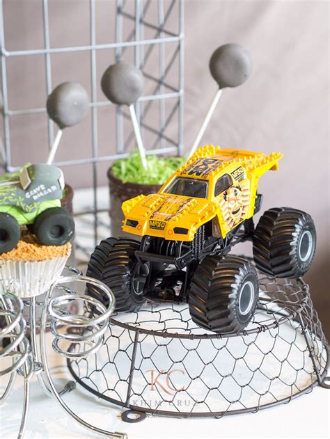 monster truck jam party ideas